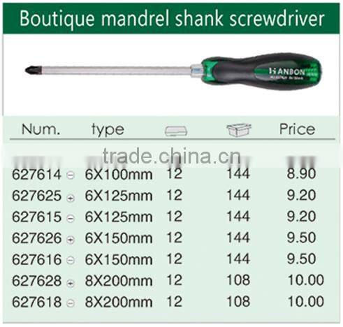 Boutique Mandrel Shank Screwdriver with Magnetic