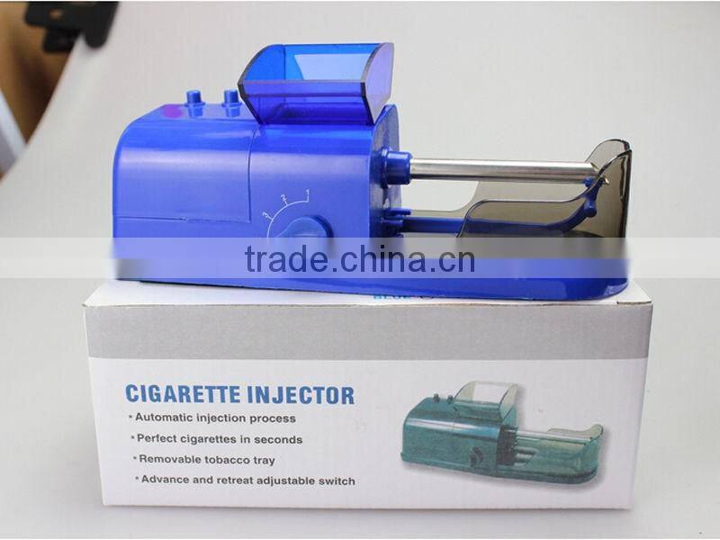 2016 hot Cigarette Tobacco Electric Rolling Roller Maker Injector Machine DIY