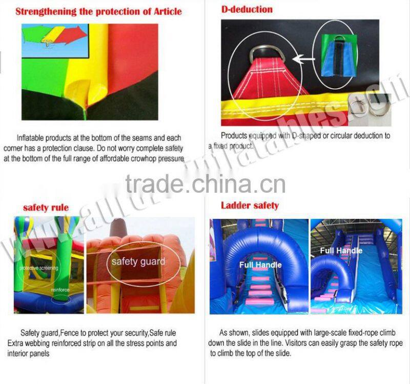 2016 New Popular inflatable Pirate Ship slide, Playland Equipment Inflatable Slide for Sale