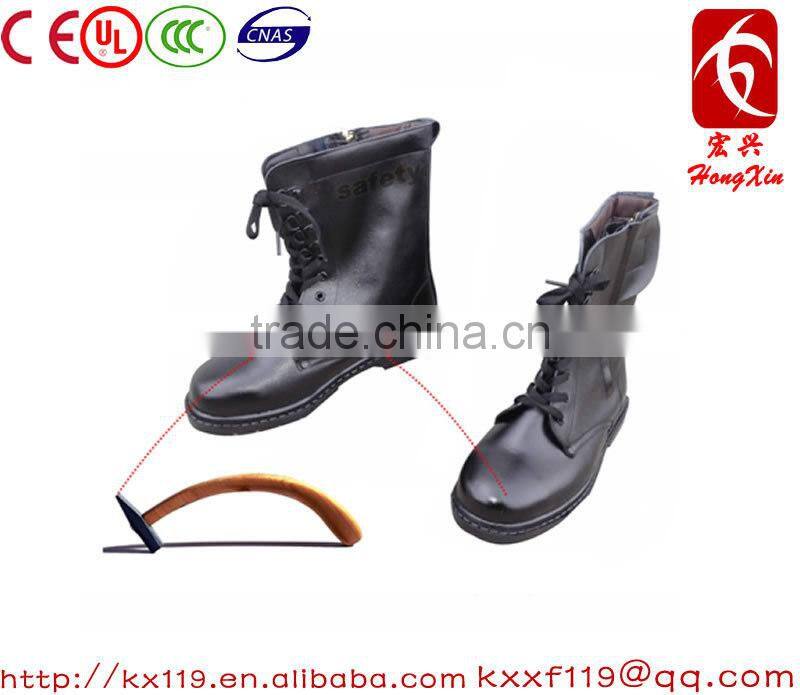 Factory direct sale 2015 New Design steel toe firefighter boots