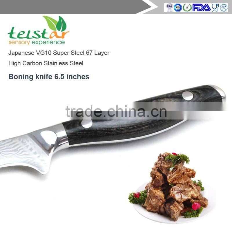 6 inch Japanese VG10 Damascus Steel Boning Knife