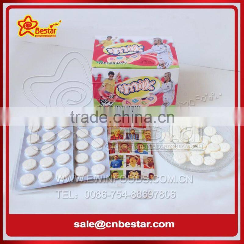 Tablet Dry Milk Candy Straberry /Original Flavor