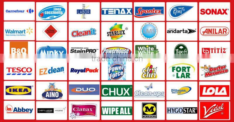 Woopulp nonwoven jumbo roll for baby wipe using