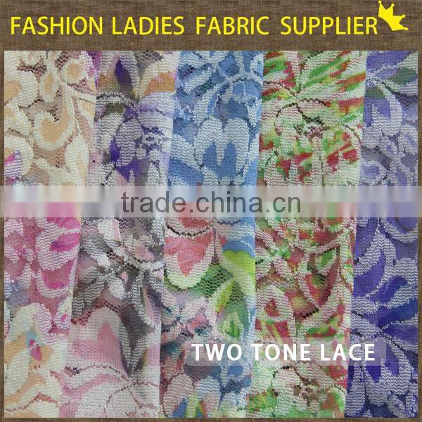 guipure lace fabric burnout lace new craft design garment colorful
