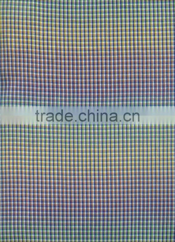 Space dyed fabric woven shirt fabric