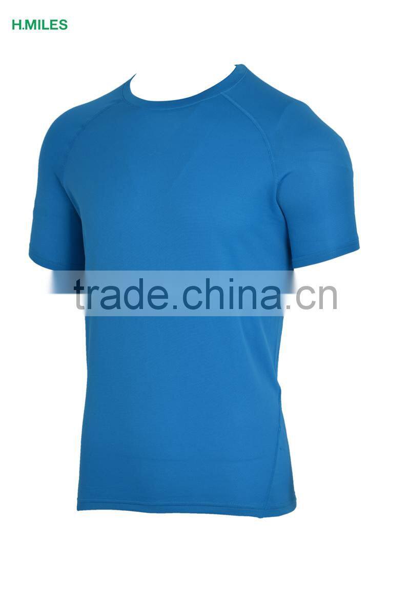 China manufacturing custom oversized round neck promotional t shirt with wholesale price