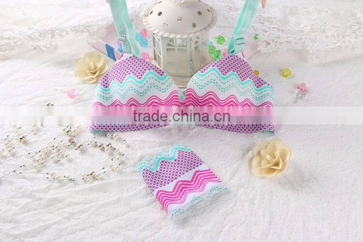 Lovely and panties sexy beautiful ladies sets jockey seamlees bra