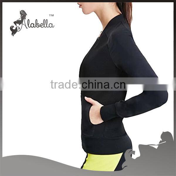 Athletic Jacket Kangaroo pocket jacket with mesh fabric Clothing manufacturer