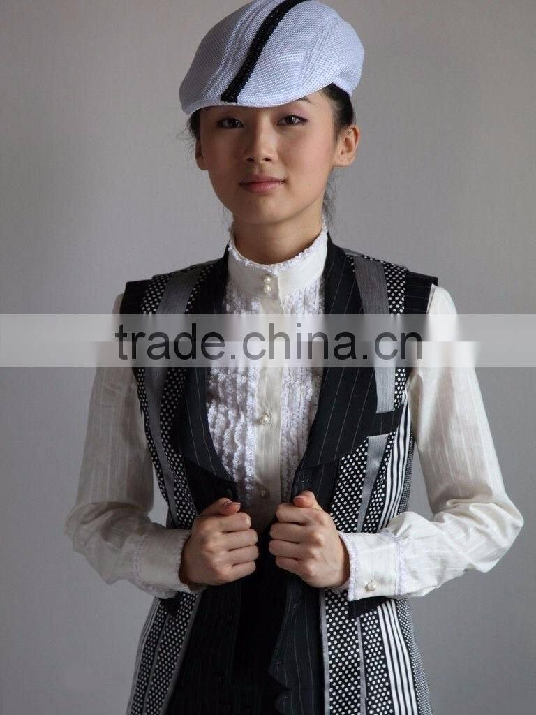 High Quality Custom beautiful lady's Peaked Cap