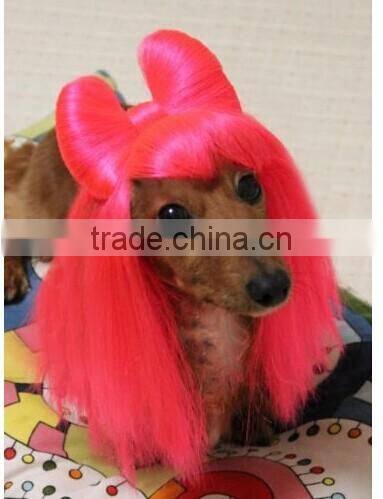 Original Pet Wigs Dog Cat Costumes High Quality Japanese Fibre