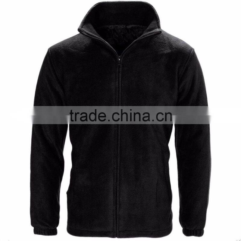High quality men/women coat custom, unisex anti-pill outdoor polar fleece jacket OEM wholesale