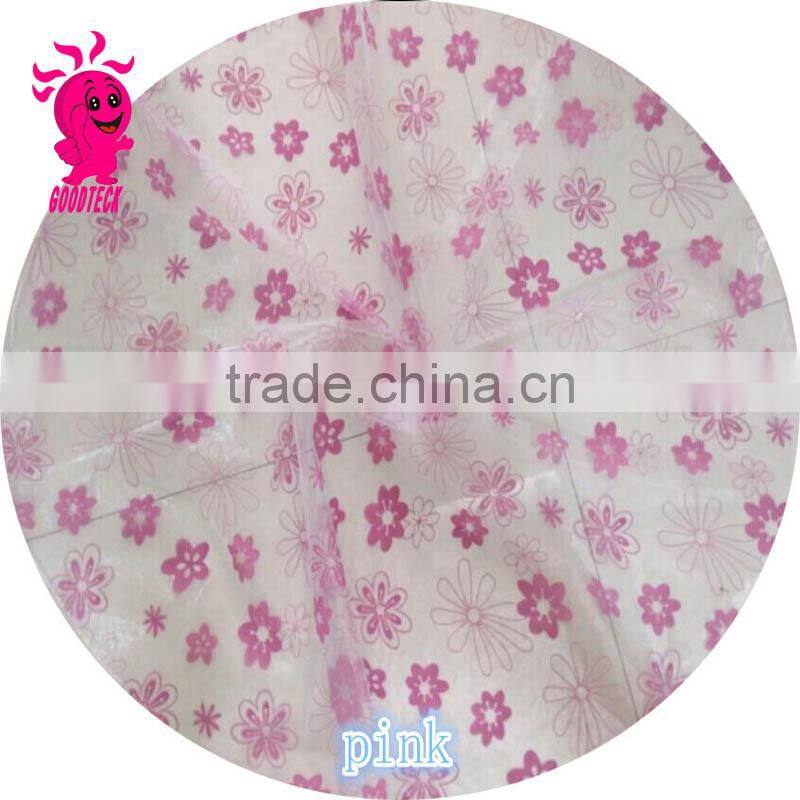 2015 wholesale flower tulle printing soft tulle for christmas