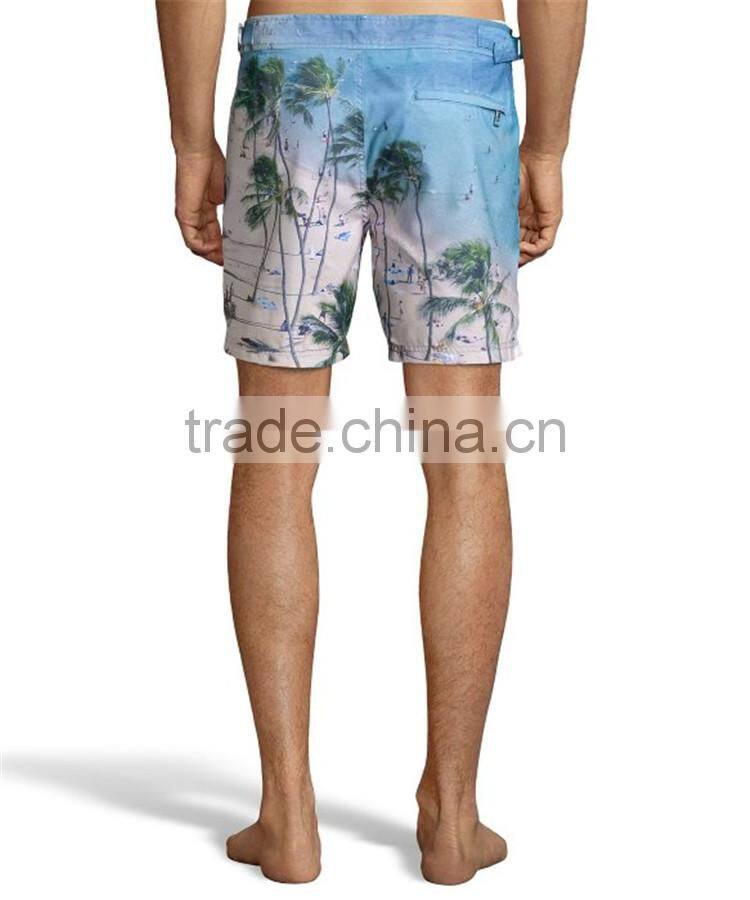 Bulk sale fashion design cotton men's boardwear custom boardshorts