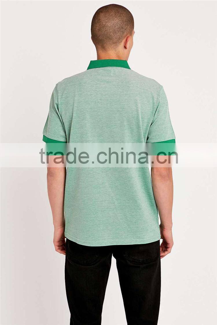 Custom green plain polo shirt cheap uniform dri fit mens wholesale shirt