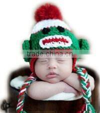 Hand Made Cartoon Animal Winter knitted Baby Crochet Hat