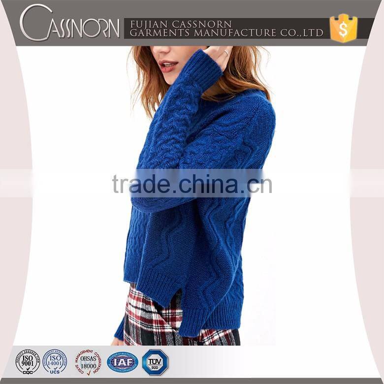 2016 fashionable acrylic sweater for women