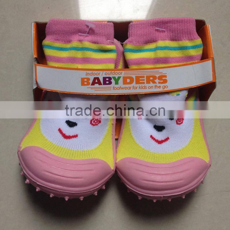 New arrival !!! latest thick rubber sole shoes cheap rubber shoes for baby LB20151104-001