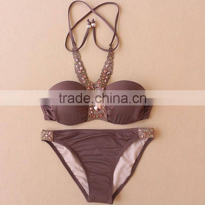 0589 OEM designer China made delicate cheap brazilian bikini 2016 hot kore an teen girl bikini