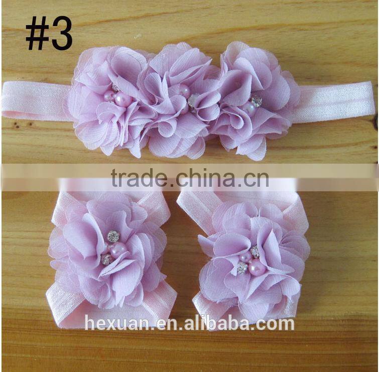 Baby Shoes Flower Design Baby PreWalker Infant Shoes,baby Barefoot Sandals