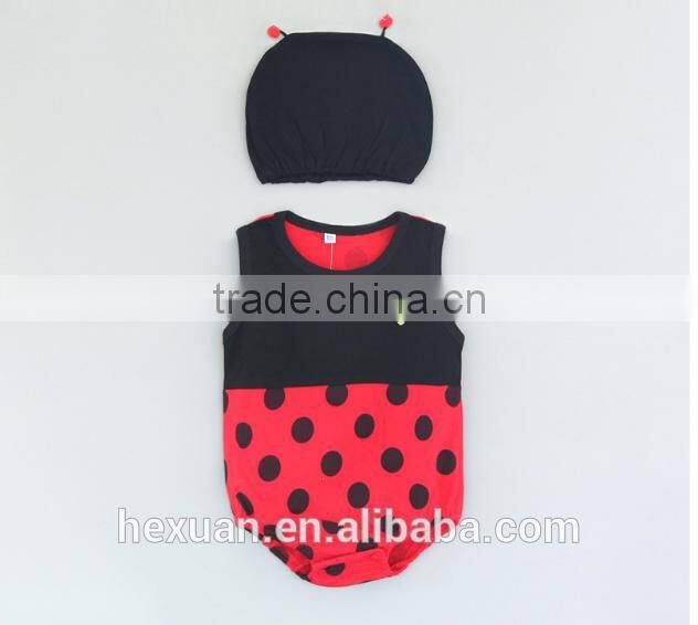 Wholesale 100% cotton baby clothes soft stylish baby winter romper set baby