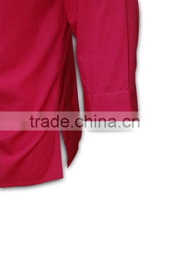 Woman Middle Blouses Tatting Decent Shirt workwear breathful women uniform shirt