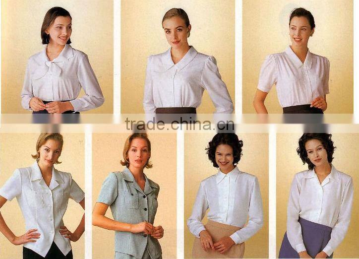 Wholesale 35% cotton 65% poyesterTC normal men &women shirt uniform