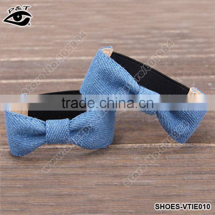 Bow Decor Elastic Shoe Straps / Shoelaces / Shoe Fixed Band for loose High Heel Shoes Accessories