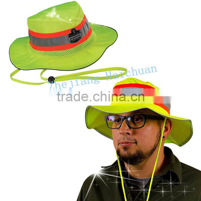 reflective hat / hi viz safety hat / fluorescent reflective safety hats
