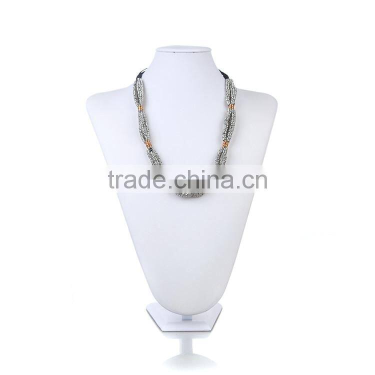 2015 fashion metal chain necklace Circle Necklace284