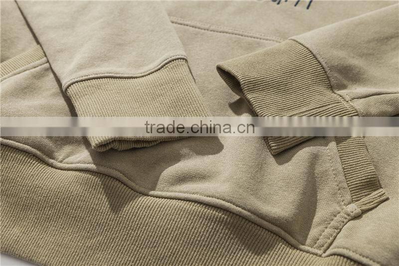 Wholesales apricot color Long sleeve hoodie