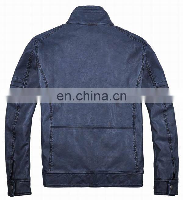 2015 new model designer biker leather jacket