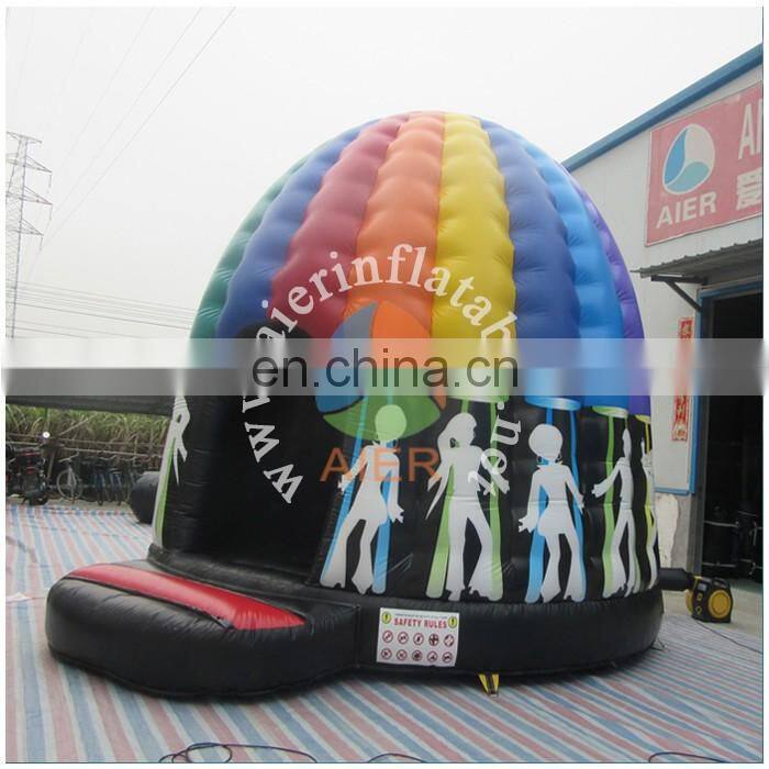 2016 Aier Hot Sale Inflatable Disco Dome,Disco Dome Inflatable Bounce House