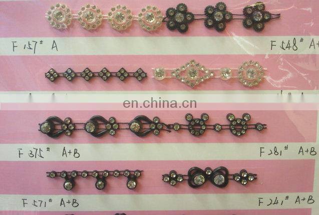 SS8 Plastic ab crystal rhinestone trimming for garments