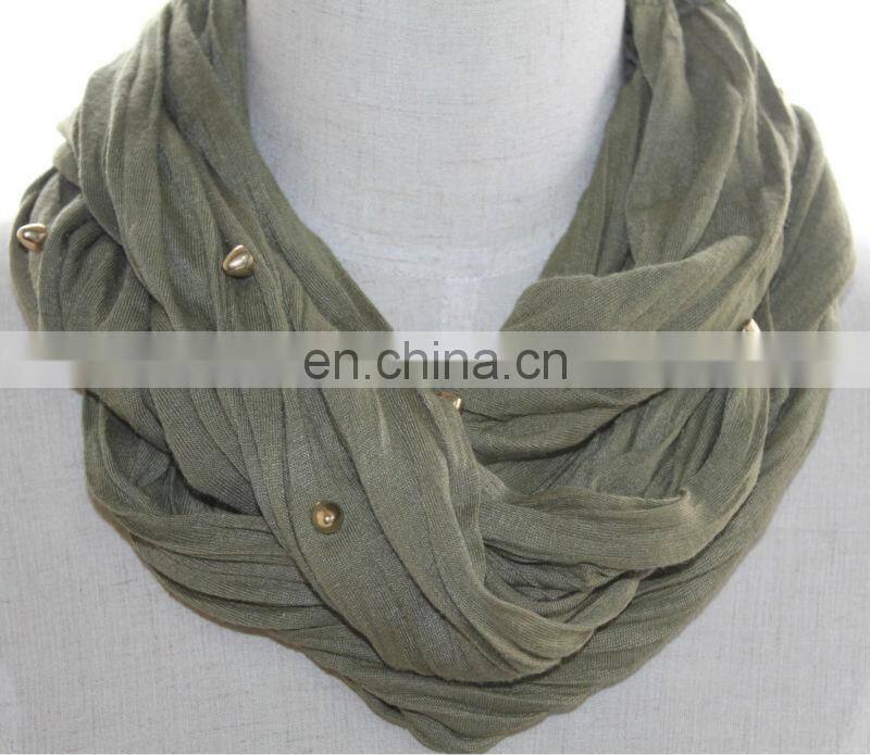 scarfs accessories jewelry tube jewelry knitted scarf wholesale scarf jewelry (KRP-002)