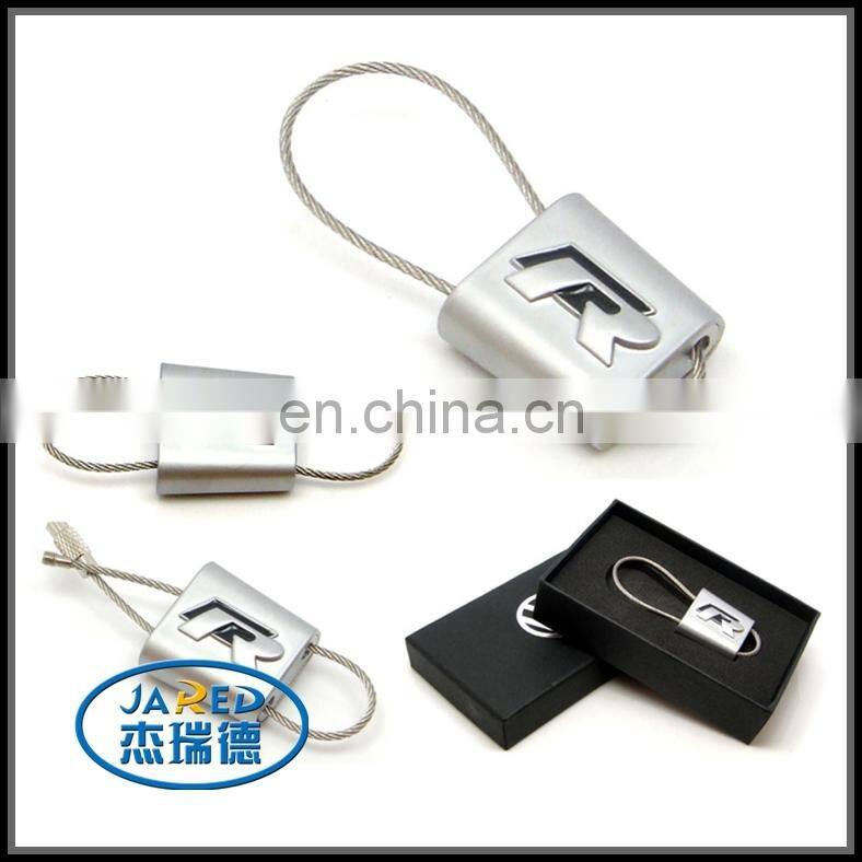 Custom metal keychain /round metal keychain with steel