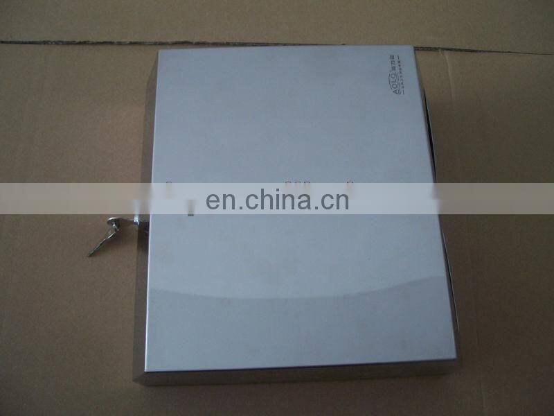 Stainless steel multifold paper towel dispenser for JRT/HRT