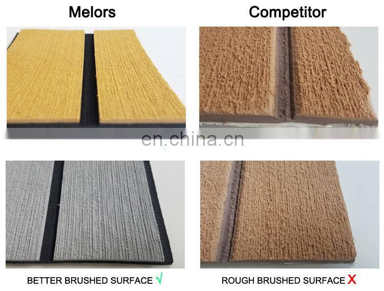 Melors Eva Synthetic Teak Edge Deck Waterproofing Composite Decking Boards