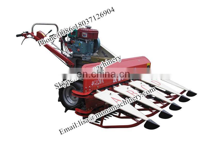 Mini type millet reaper agricultural equipment grass reaper