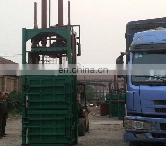 hydraulic baler/cardboard baling press machine/factory price