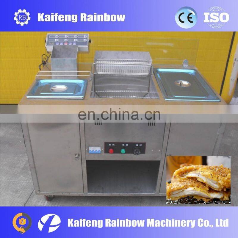Industrial Made in China 2 tank potato chip frying machine chicken fryer for restaurant