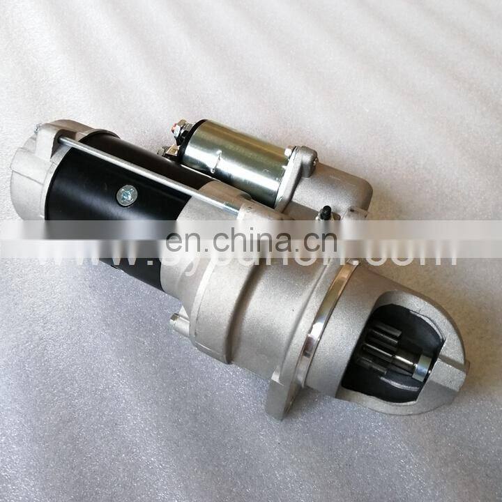 dongfeng diesel engine generator parts 12V3.0KW starting motor 3354258 3916854 6BT QSB6.7 engine Starter Motor for sale