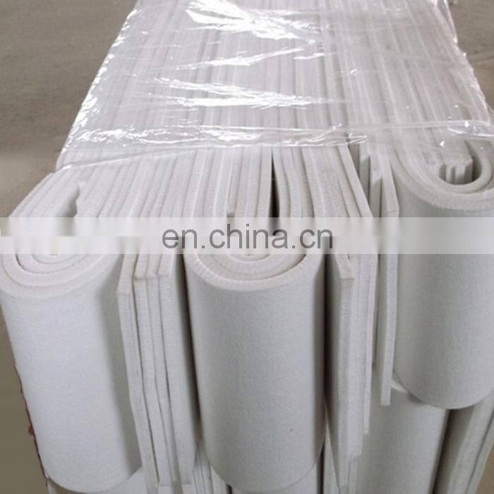 layered Industrial polyester felt strip for steel slitting machine and cold rolling machine felt 10mm