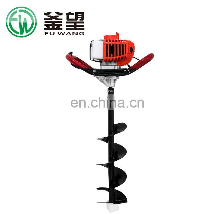 Air Cooled Two Stroke 52cc Earth Drill For Sale