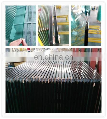 CE:EN 12150-2:2004 safety corners edge polished tempered glass