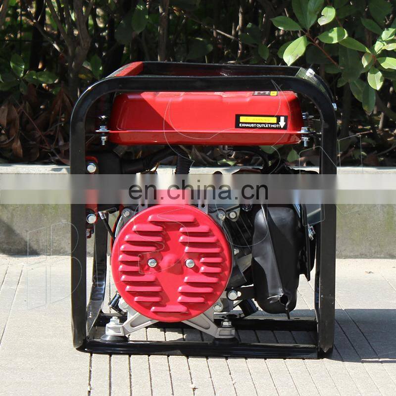 BS1800 BISON China Taizhou Home power Standby 1KVA Cooper Wire Recoil Start gasoline generator