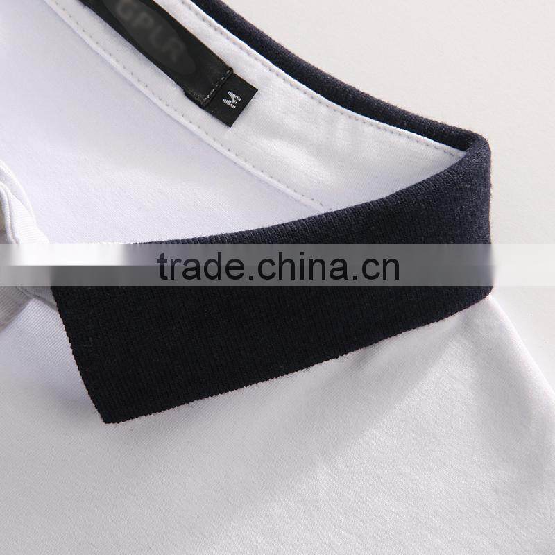 OEM 2015 Hot sale High Quality Stripe Print Polo Shirt for Men