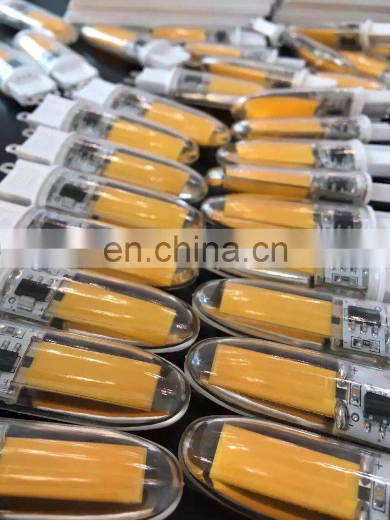 High brightness COB G4 led G9 led light