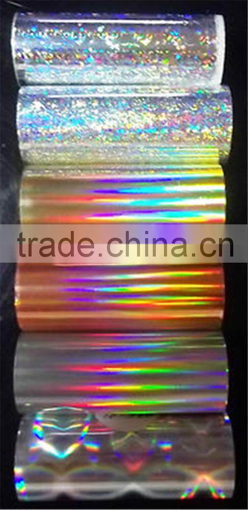 Alumite hot stamping foil for paper