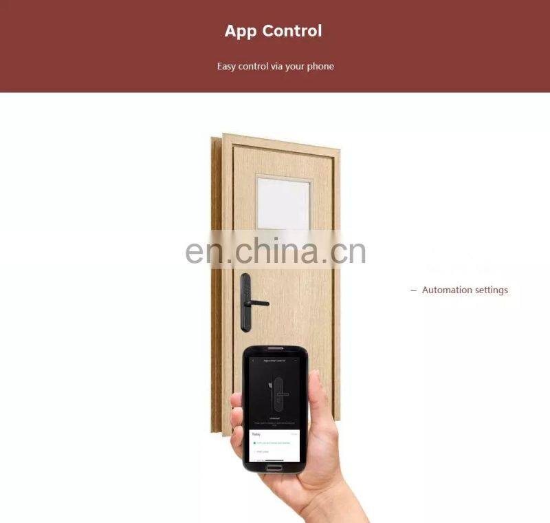 Original Smart Lock With Easy Control Via Phonev Xiaomi Aqara Smart Door Lock S2 Wholesale