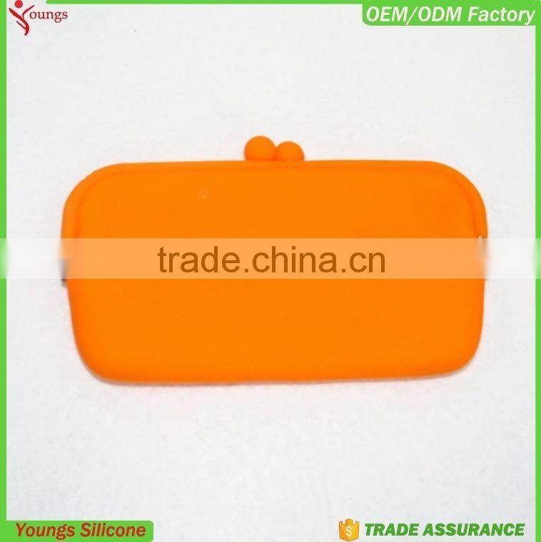 2016 eco-friendly Fashional Wholesale Big Bean Design Silicone Coin Purse